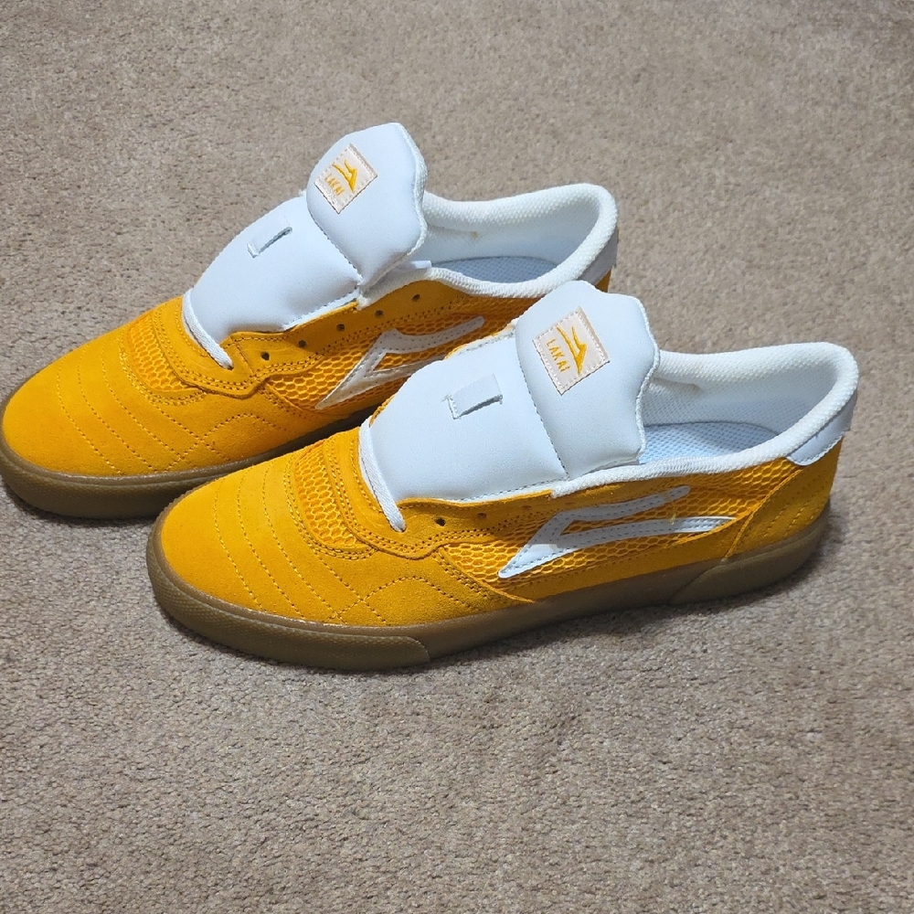 Lakai Cambridge Gold & Gum Skate Shoes